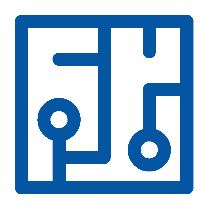 An animated gif of an electronic circuit