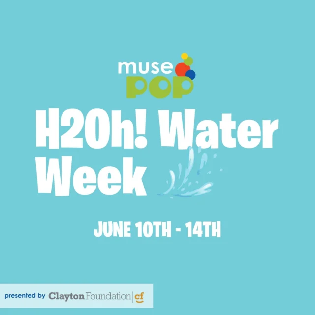 🌊 H2Oh! Water Week is making a splash at Muse Knoxville June 10–14 from 10 AM–4 PM!
Get ready for a week full of hands-on fun as we dive into everything water! 🛟

Here’s what’s flowing your way:
💦 Tuesday: STEAM Sprouts + Mess Makers (2–3 PM) — Underwater Microbes with Lindsey from Halls Dale Powell
📚 Wednesday: Read & Play (2 PM) — Reading"Water Water" and Sink or Float Activity
🛠️ Wednesday: Tech Time (2:30 PM) — Boat Building and Testing!
🍧 Saturday: @watericenthangz_865 Food Truck on-site from 11 AM–3 PM

🌊 Plus, all week long, explore water through six splashy tabletop activities: Water Testing, Rubber Band Boats, Marine Life Exploration, Water Blaster Art, and Volume Game!

All Muse programs and activities are included in admission!