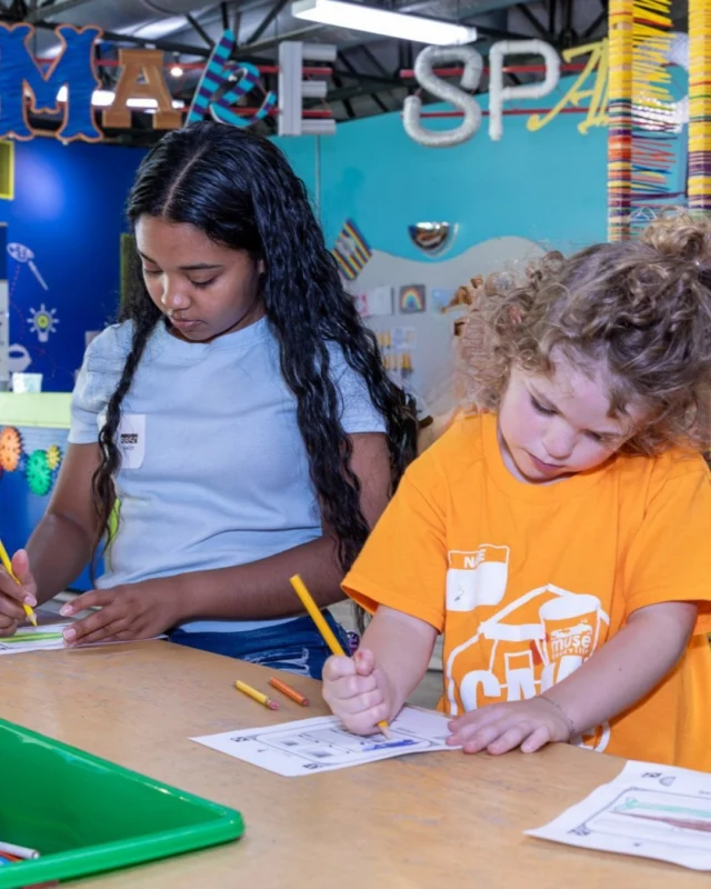 💧☄️ From splashes to space!
This week at Muse Knoxville, Muse Pop made waves with H2Oh! Water Week, while our campers blasted off into discovery during Cosmic Explorers camp! 🚀🌊

Come see us this weekend and check out what’s coming up next week—more Muse Pop fun and exciting summer camps on the horizon! 🌟